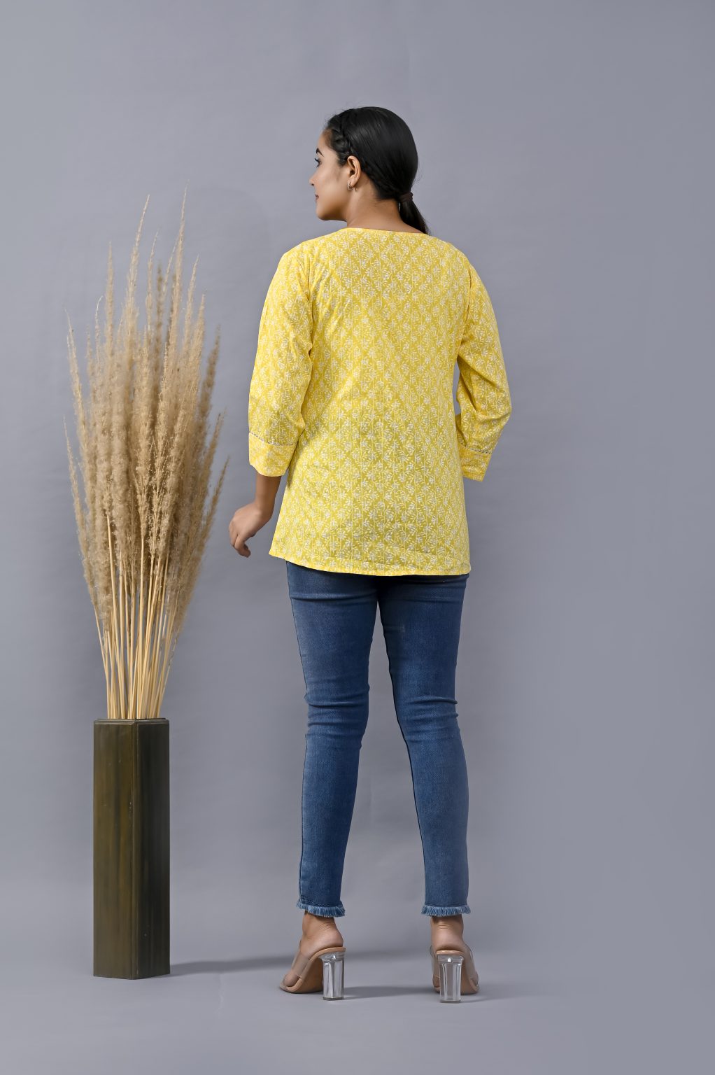 YELLOW COTTON TOP - Image 5