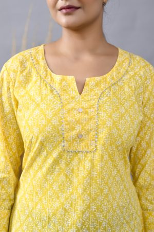 YELLOW COTTON TOP