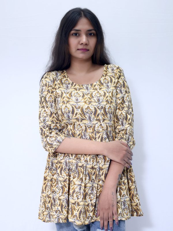 BAGRU KALAMKARI GATHERING TOP